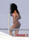 Rihanna - wearing a bikini on a yacht in France